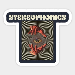 Hand Eyes Stereophonics Sticker